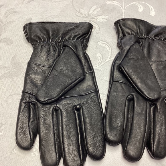 JACOB ASH HOLDINGS. MENS LEATHER GLOVES. BLACK🖤🖤 - Picture 5 of 6